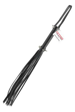 Плеть SPIKED WHIP черная фото 1 — Твой Каприз