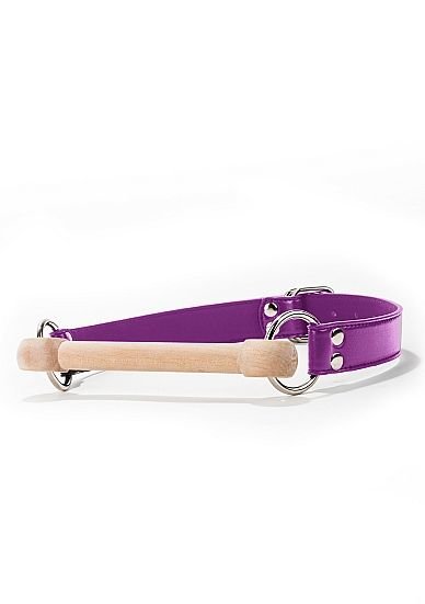 Кляп Wooden bridle Purple фото 1 — Твой Каприз