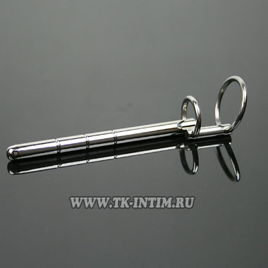 Металлический буж с кольцом на член — Твой Каприз