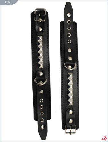 Наручники узкие, декорированные пуклей — Твой Каприз