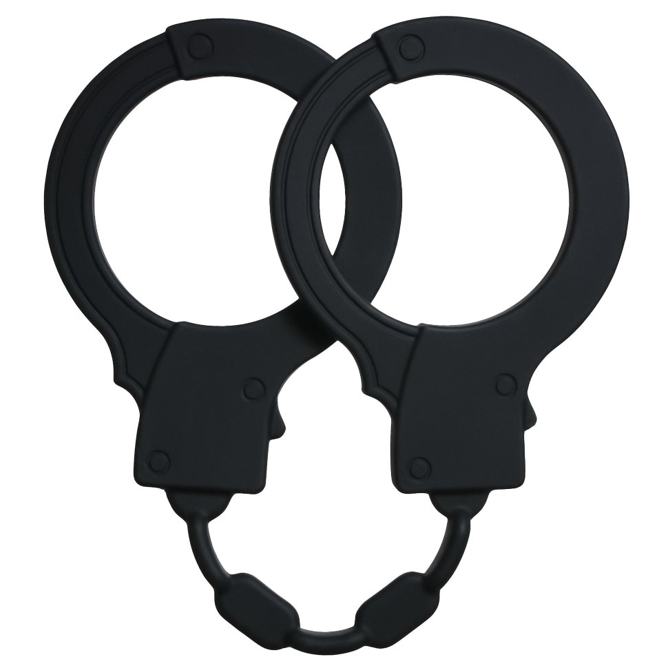 Силиконовые наручники Stretchy Cuffs Black фото 1 — Твой Каприз