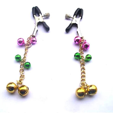 Сосковые зажимы с колокольчиками — Твой Каприз