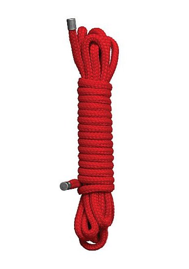 Веревка для бандажа Japanese rope 10 meter RED — Твой Каприз