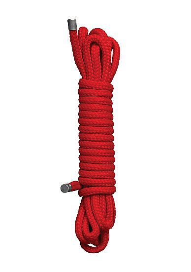 Веревка для бандажа Japanese rope 10 meter RED фото 1 — Твой Каприз