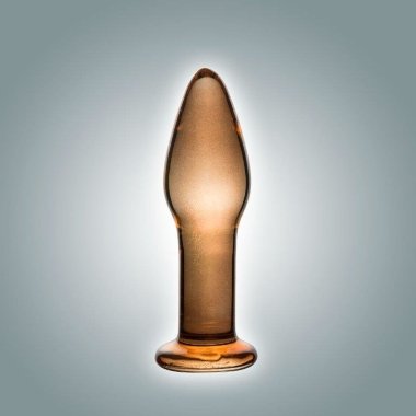 Анальная втулка из стекла с зауженным кончиком DD — Твой Каприз