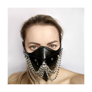 Лаковая маска Шахерезада бдсм Sitabella — Твой Каприз