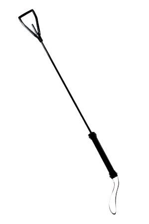 Стек Bare Bondage - Riding Crop виниловый черный — Твой Каприз