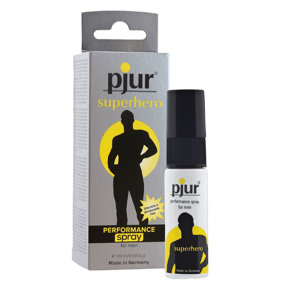 Пролонгирующий мужской спрей pjur® superhero spray 20 ml фото 1 — Твой Каприз