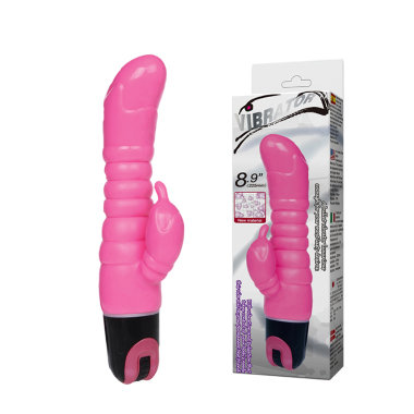 G-вибратор с клиторальным стимулятором — Твой Каприз