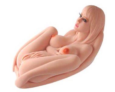 Реалистичный мастурбатор-девушка с тремя тугими отверстиями и эффектом вращения — Твой Каприз