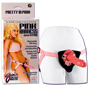 Женский розовый страпон GINA LYNN — Твой Каприз