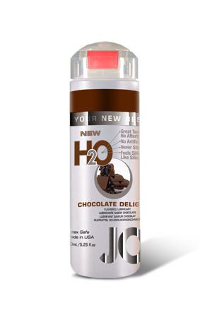 Ароматизированный любрикант на водной основе JO Flavored Chocolate Delight , 5.25 oz (150 мл) фото 1 — Твой Каприз
