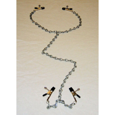 Интимные клипсы на цепочке — Твой Каприз