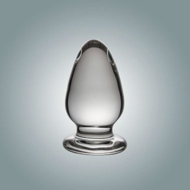 Большая анальная втулка из стекла DD — Твой Каприз