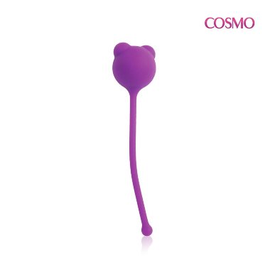Рельефный вагинальный шарик COSMO — Твой Каприз