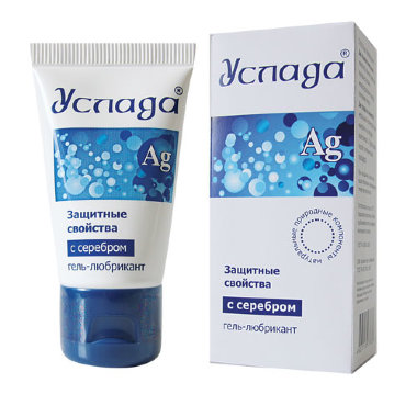 Гель-любрикант с серебром Услада — Твой Каприз