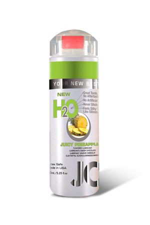 Ароматизированный любрикант на водной основе JO Flavored Juicy Pineapple , 5.25 oz (150 мл) фото 1 — Твой Каприз