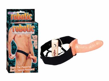 Мужской фаллопротез с вибратором - 17 см — Твой Каприз