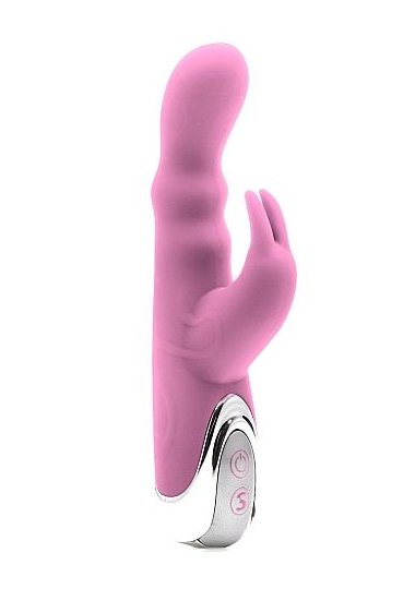 Вибратор Hi-Tech Silicone Bunny Pink — Твой Каприз