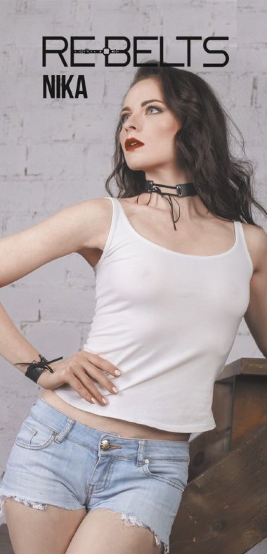 Браслет со шнуровкой Nika Black — Твой Каприз