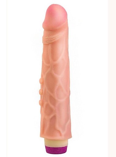 Пенис из киберкожи с встроенным виброэлементом номер 54 DD — Твой Каприз