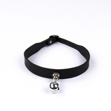 Тонкий ошейник с колокольчиком — Твой Каприз