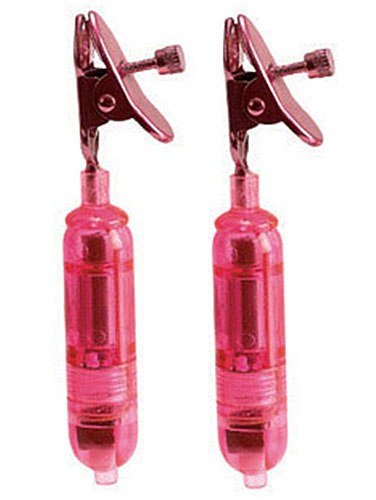 Зажимы на соски One Touch Micro Vibro Clamps с вибрирующими подвесками — Твой Каприз
