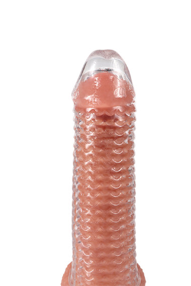 Увеличивающая насадка с ребристой поверхностью Kanikule &mdash; Твой Каприз