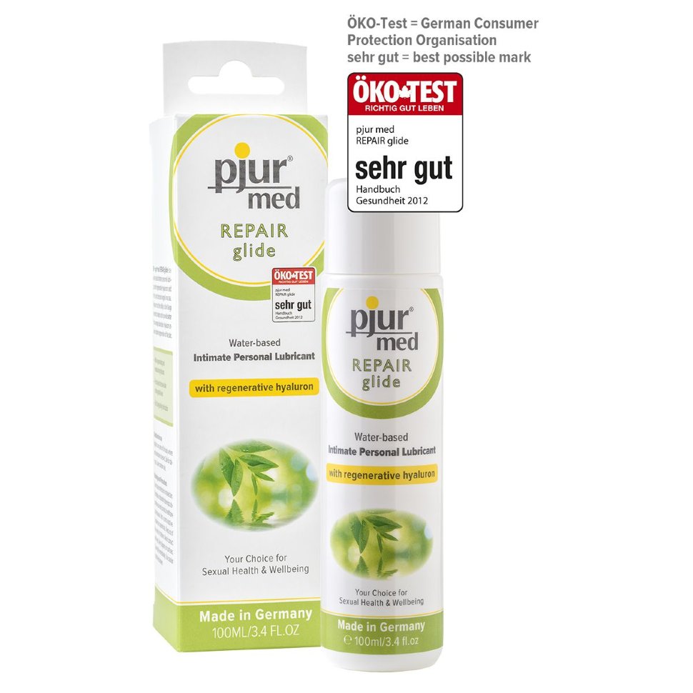Регенирирующий лубрикант с гиалуроновой кислотой pjur®MED Repair glide 100 ml фото 1 — Твой Каприз