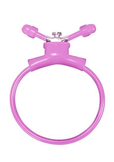 Утягивающее лассо Adjustable Cockring Pink — Твой Каприз