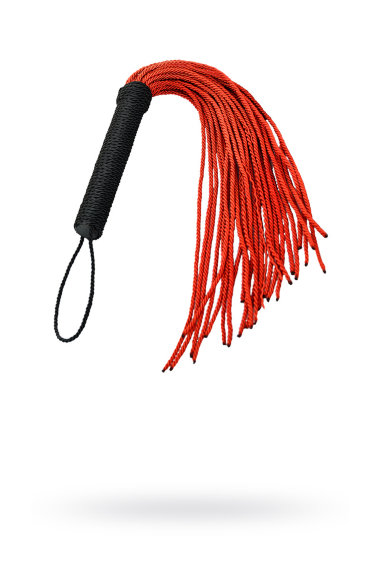 Веревочный флоггер с плетеной ручкой TOYFA Theatre — Твой Каприз