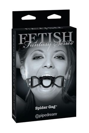 Кляп рамка SPIDER GAG черный фото 1 — Твой Каприз
