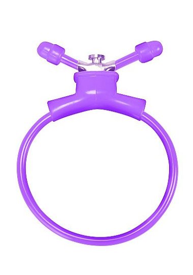 Утягивающее лассо Adjustable Cockring Purple — Твой Каприз