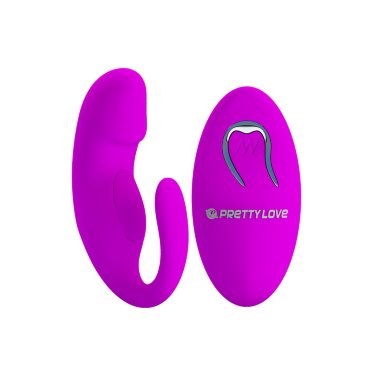 Виброяйцо с пультом ДУ для пар Baile PrettyLove — Твой Каприз