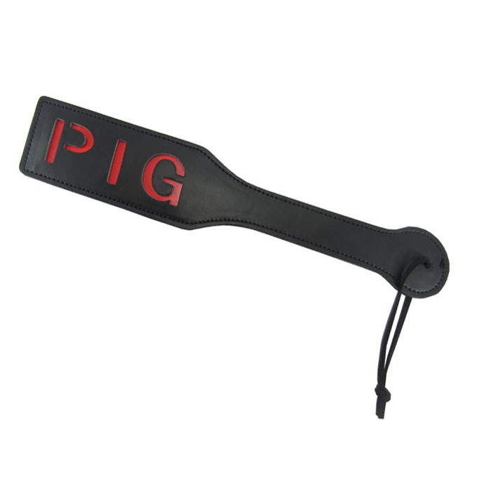 Шлепалка с надписью PiG фото 1 — Твой Каприз