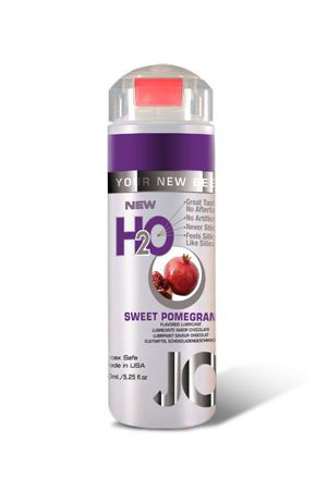 Ароматизированный любрикант на водной основе JO Flavored Sweet Pomegranate , 5.25 oz (150 мл) фото 1 — Твой Каприз