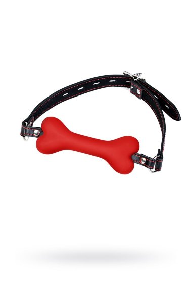 Силиконовый кляп-трензель в виде косточки TOYFA Theatre — Твой Каприз