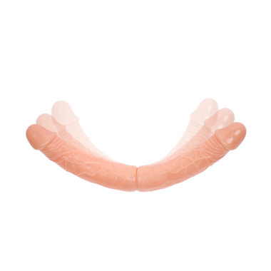 Гнущийся двухголовый фаллоимитатор Double Dong — Твой Каприз