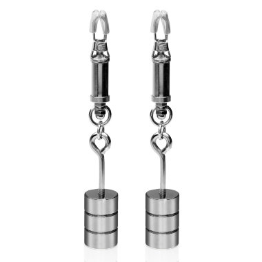 Зажимы на соски Metal Worx Nipple Clamps с регулируемым весом — Твой Каприз