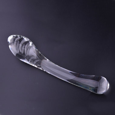 Стеклянный дугообразный двусторонний стимулятор — Твой Каприз