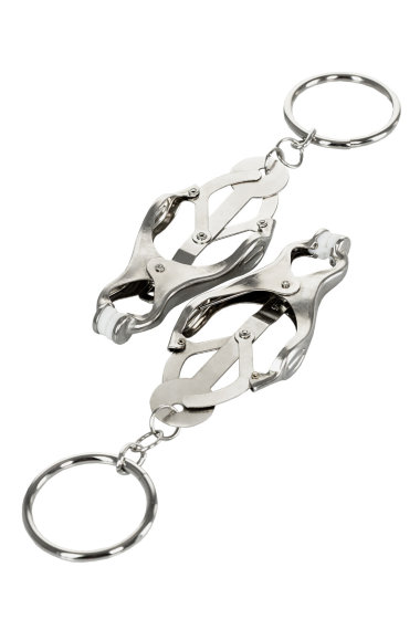 Зажимы для сосков с пружинным механизмом TOYFA Theatre — Твой Каприз