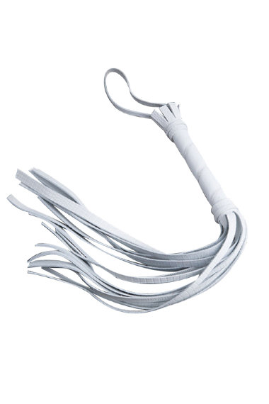 Многохвостый флогер из натуральной кожи 40 см — Твой Каприз