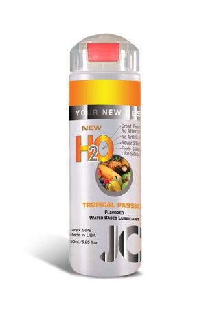 Ароматизированный любрикант на водной основе JO Flavored Tropical Passion , 5.25 oz (150 мл) фото 1 — Твой Каприз