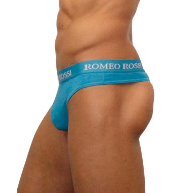 Голубые мужские стринги — Твой Каприз