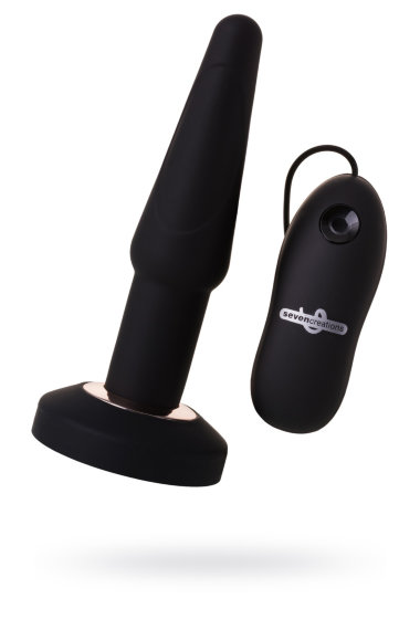 Чёрная анальная вибропробка APEX BUTT PLUG — Твой Каприз