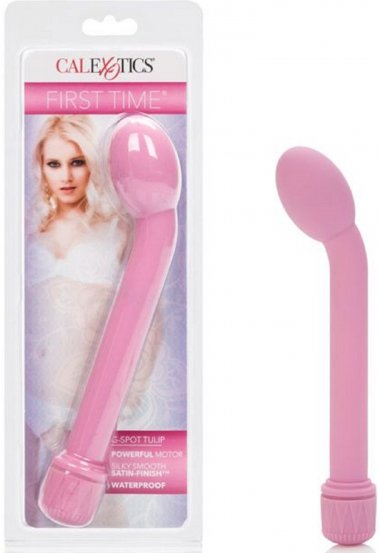 Вибратор для точки G First Time G-Spot в виде тюльпана — Твой Каприз