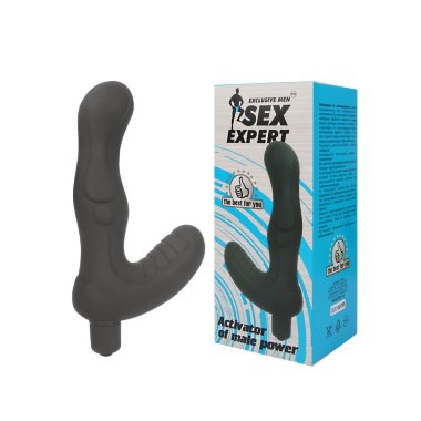 Вибростимулятор простаты эргономичной формы Activator of Male Power — Твой Каприз