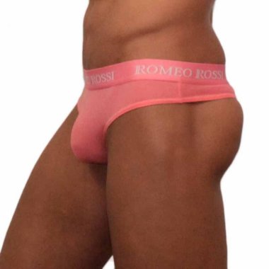Коралловые мужские стринги — Твой Каприз