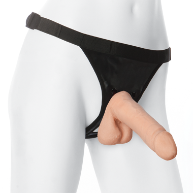 Трусики Harness с насадкой TPE  6in — Твой Каприз