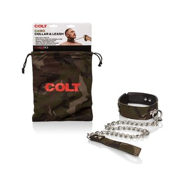 Воротник с регулируемой застежкой для ролевых игр Camo Collar — Твой Каприз